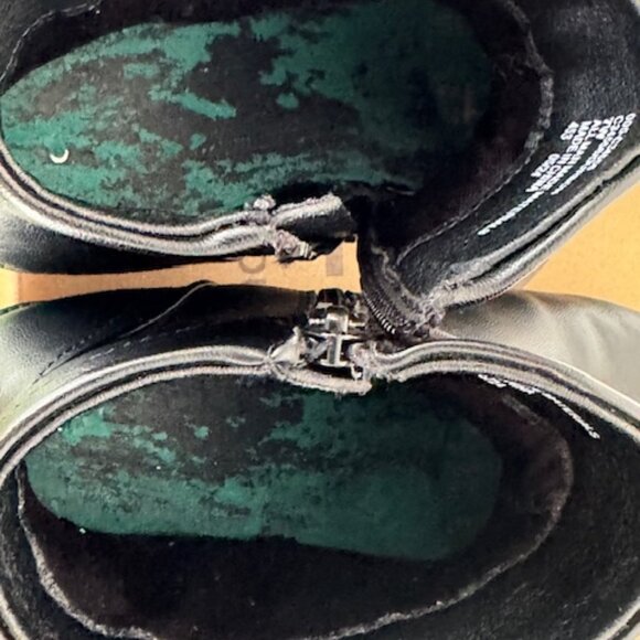 Cliffs by White Mountain Booties - Durbon BLACK/Smooth 7 Wide - Picture 9 of 10